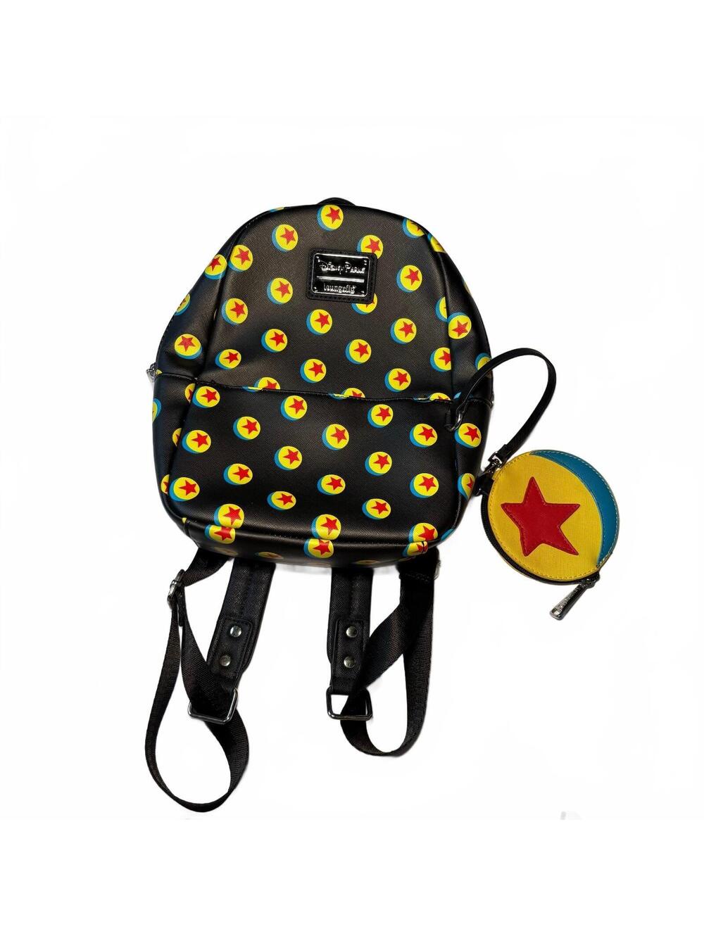 Loungefly Disney Pixar Pixar Ball Mini Backpack with Coin Purse